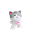 Lala Adhesive Cat (English Version) - White